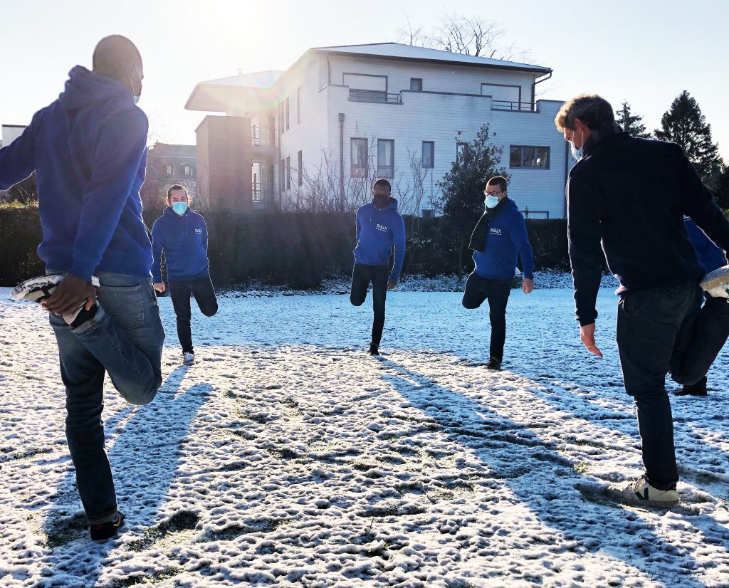 L'équipe SkillX atelier éveil corporel