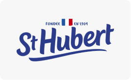 St Hubert Logos fond gris
