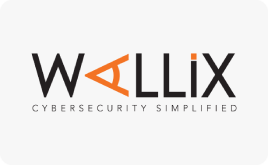Wallix Logo fond gris
